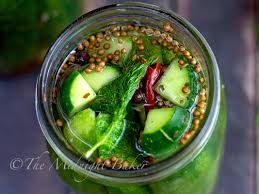 Half Sour Pickles The Midnight Baker