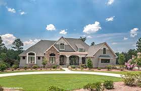 We update new modern architecture post. Arts Crafts Styled Sprawling Ranch Home Plan Birchwood