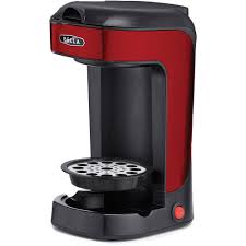 Bella dualbrew single serve coffee maker. Bella Single Scoop Coffee Maker Red Walmart Com Walmart Com
