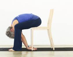 6 Relaxing Chair Based Yoga Poses For Seniors With Arthritis Instafitness Net Chair Pose Yoga Relaxing Chair Chair Yoga