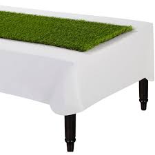 All sizes are approximate measurements. Grass Table Runner 59in Party City