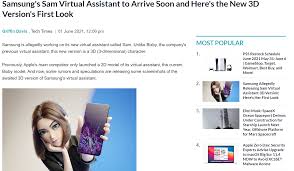 Most smartphones these days do come with a virtual assistant on board, although some have proven. Samsung S New Virtual Assistant Sam Album On Imgur