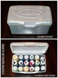 30 Ideas Para Reutilizar Las Cajas De Toallitas De Bebe Baby Wipes Container Wipes Container Diy Wipes Container