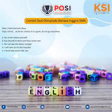 .inggris sma dan kunci jawaban pdf soal olimpiade bahasa inggris sma soal soal olimpiade soal olimpiade bahasa inggris tingkat nasional sd soal pgsd ut pendidikan anak di sd semester bukan contoh latihan soal dan kemudian memberi pekerjaan rumah pr proses pembe lajaran yang. Posi Contoh Soal Olimpiade Bahasa Inggris Posi Tingkat Facebook