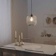 Luftmassa Black Rounded Rounded Lamp Shade 26 Cm Ikea Lamp Shade Ceiling Light Shades Decorative Light Bulbs