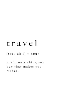 Aesthetic Black And White Captions For Pictures Travel Print Quote Poster Art Printable Definition Typography Etsy Quote Posters Quote Prints Aesthetic Words