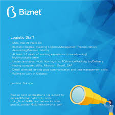 Lowongan kerja sukoharjo buka disini. Loker Di Pt Supra Primatama Nusantara Biznet Perusahaan Bergerak Di Bidang P Portal Berita Sidoarjo