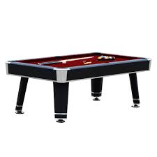 Hathaway 7 Ft Jupiter Pool Table In Black Finish Bg50320 The Home Depot In 2020 Pool Table Pool Table Slate Black Pool Table