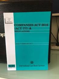 The malaysian companies act was enforced by the local authorities in 1965; Companies Act 2016 Textbooks On Carousell