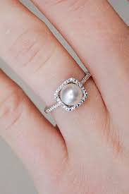 How to find the right pearl. 30 Pearl Engagement Rings For A Beautiful Romantic Look Pearl Engagement Ring Engagement Rings Opal Aquamarine Engagement Ring
