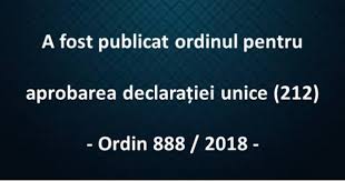 Dividende 2018 si declaratia 600. DeclaraÈ›ia UnicÄƒ 212 Ordin 888 2018 Theexperts Ro
