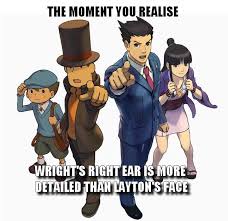 All Ace Attorney Characters Google Search Professor Layton Phoenix Wright Layton