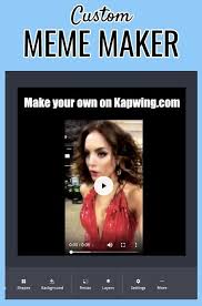 Custom Meme Generator Make A Meme With Your Own Image This Tutorial Shows You How To Make A Custom Meme In A Free Online Stu Custom Meme Memes Creative Video