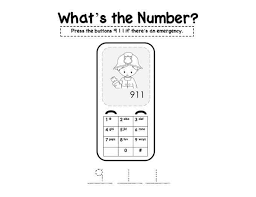 9 11 coloring pages for coloring class. Preschool Fire Safety Booklet Printables