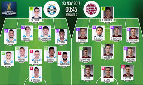 En el minuto 21, el lateral rafinha envió un. Asi Seguimos El Directo Del Gremio Porto Alegre Lanus