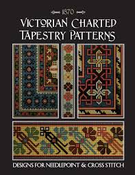 Victorian Charted Tapestry Patterns Designs For Needlepoint