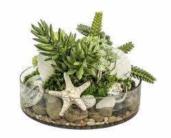 Maybe you would like to learn more about one of these? 13 Round Faux Succulents Shells And Rocks In A Glass Bowl Wilford Lee Home Accents