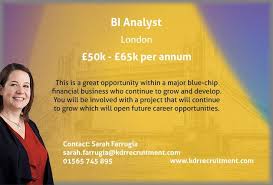 Bi Analyst Kdr Recruitment Future Career Career Opportunities Business Analysis