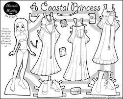 Barbie is an international line of fashion dolls marketed by the american toy company mattel, inc. Marisole Monday Coastal Princess Paper Dolls Princess Paper Dolls Paper Dolls Clothing