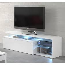 Meuble Tv Blue L150cm Avec Eclairage Leds Meuble Tv Meuble Mobilier De Salon