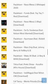 Como é que estão a ver a mixtape novo messi? Calemba2muzik Baixar Musicas Africanas For Android Apk Download