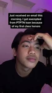 Exemption from PTPTN Loan with First Class Honours