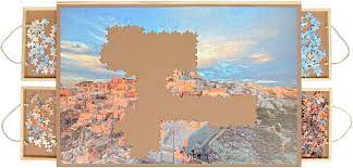 We did not find results for: Lavievert Wooden Jigsaw Puzzle Table Puzzle Plateau Puzzle Board With Four Sliding Drawers For Up To 1 000 Pieces Puzzle Accessories Amazon Canada