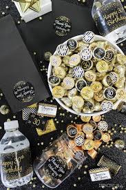 30th Birthday Party Decoration Ideas For Her Black And Gold 30th Birthday Party Ideas In 2020 30th Birthday Party Favors 30th Birthday Parties 30th Birthday
