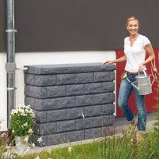 Recuperateur D Eau Mural Garantia Rocky Sable 400l Recuperateur D Eau Recuperateur Eau De Pluie Cuve Eau De Pluie
