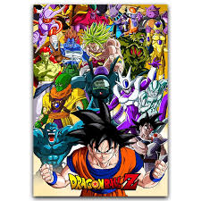 His hit series dragon ball (published in the u.s. Dbz Poster Son Goku Classic Anime Silk Art Poster Dbz Shop