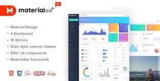 Material Admin Website Templates From Themeforest