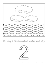 Show your kids a fun way to learn the abcs with alphabet printables they can color. Days Of Creation Coloring Pages