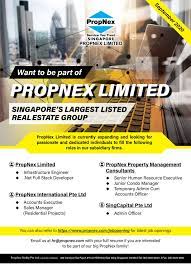 My client is an exciting, boutique real estate investmet management firm. Latest Career Opportunities With Propnex Singapore Facebook