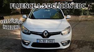 Renault Fluence 1 5 Dci Edc Icon Test Surusu Inceleme Youtube