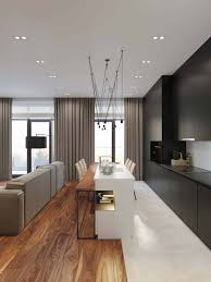 The modern bachelor pad is all about immaculate flair, even as it embraces different themes and hues. Modern Bachelor Pad With Dramatic Design Features In Kiev