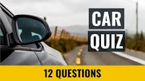Whether you have a science buff or a harry potter fa. Car Quiz 12 Trivia Questions And Answers Youtube