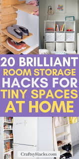 20 Practical Storage Ideas For Small Spaces In 2020 Storage Room Organization Small Room Storage Kitchen Cabinet Organization