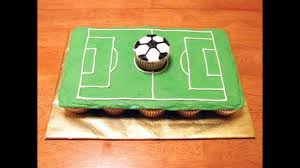 I used a cake mix for this but you can also make a yellow cake or homemade chocolate cake, or even a red velvet cake or funfetti!. Soccer Cake Decorating Ideas
