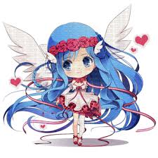 Chibi Ange Et Coeur Chibi Dessin Anime Kawaii Dessin Chibi