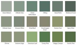 Behr Greens 4 I Like Hillside View Amazon Moss And Autumn Sage Green Exterior House Colors Green Interior Paint Sage Green Paint