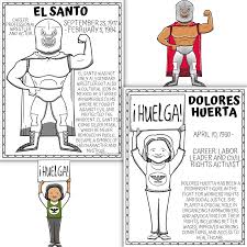 Hispanic Heritage Month Coloring Pages