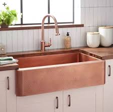 copper kitchen sink care & maintenance