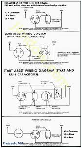 Hard Start Capacitor Wiring Diagram Throughout Starting Refrigeration And Air Conditioning Hvac Air Conditioning Air Conditioner Compressor