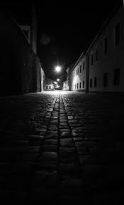 Black And White City Street Background Darkness By Cristi Jora 500px Light In The Dark Photo White Photography