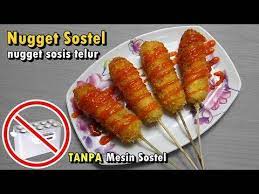 Cara Membuat Nugget Sosis Telur Sostel Tanpa Alat Mesin Sostel Resep Mudah Youtube Resep Sosis Resep Masakan Resep
