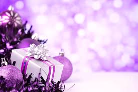 Great savings & free delivery / collection on many items. Purple Christmas Scene With Baubles And Gift Photograph By Sara Winter
