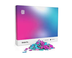 Mermaid purple teal aqua glitter ombre gradient jigsaw puzzle. 10 Best Gradient Puzzles Cronicas Puzzleras