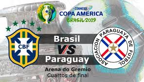Paraguay take on brazil tonight. Brasil Vs Paraguay Cuartos De Final Copa America 2019