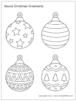 Round Christmas Tree Ornament Set 2 Kerstmis Kleuren Vilten Kerstornamenten Thema Kerstmis Knutselen