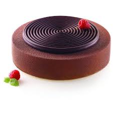Moule 2 Tourbillons En Silicone Silikomart Professional Patisserie Recettes De Cuisine Cakes De Luxe